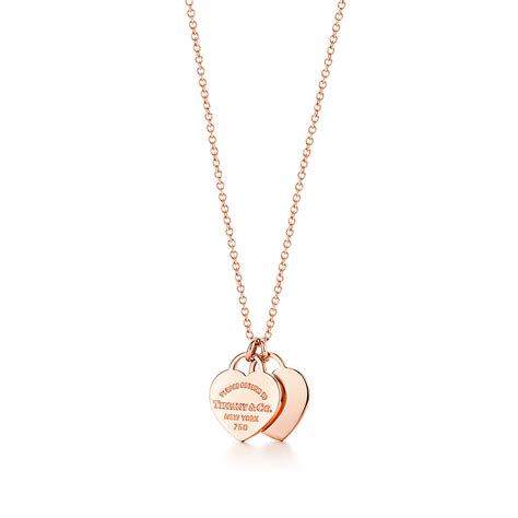 tiffany double heart necklace replica|return to tiffany toggle necklace.